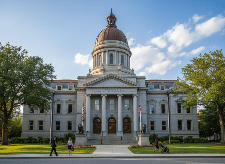 Firefly Courthouse exterior photorealistic 342440